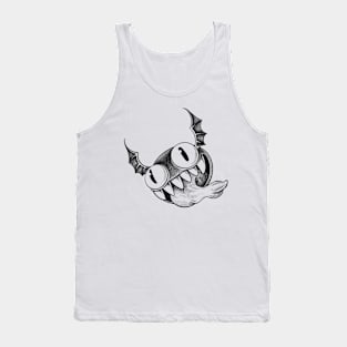 Cute Bat Monster Tank Top